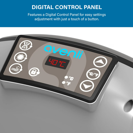 Avenli SPA London Portable Spa Heating Filtration System Inflatable Spa