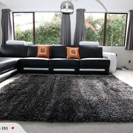 Storm Black Rug 2.3x1.6m