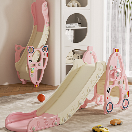 Kids Slide with Basket Ball