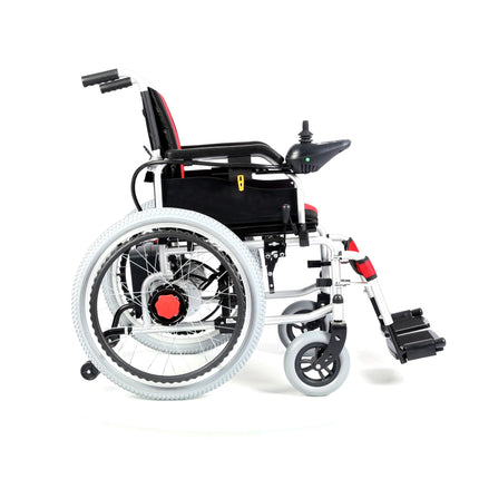 Foldable Electric Wheelchair With Joystick Control JRWD301X