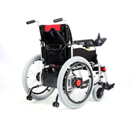 Foldable Electric Wheelchair With Joystick Control JRWD301X