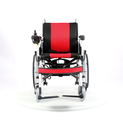 Foldable Electric Wheelchair With Joystick Control JRWD301X