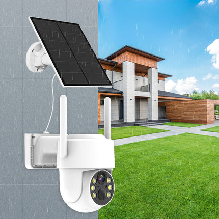 Wireless Security Camera SOLAR WIFI and battery powered free batteries and 64GB storage card Auckland Installation Available