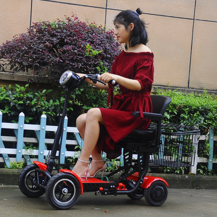 4-Wheel Foldable Electric Mobility Scooter