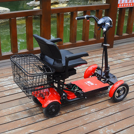 4-Wheel Foldable Electric Mobility Scooter