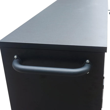 72 Inch 15 Drawers black Tool Chest workbench