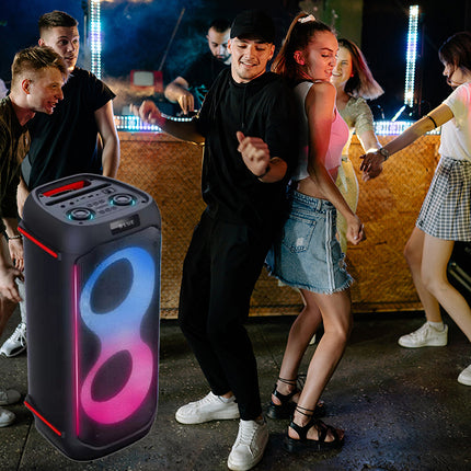 Bluetooth party speaker with microphone 2 x 6.5″ bass Partybox 610