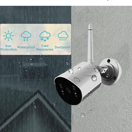 10.1 Inch Screen Wireless Security camera system CCTV NVR surveillance Installation service available