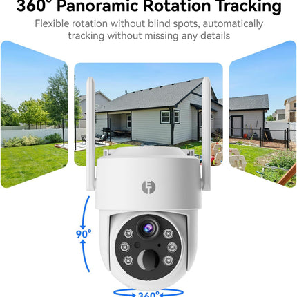 Solar 10.1 Inch Screen Wireless Security camera system CCTV Installation service available