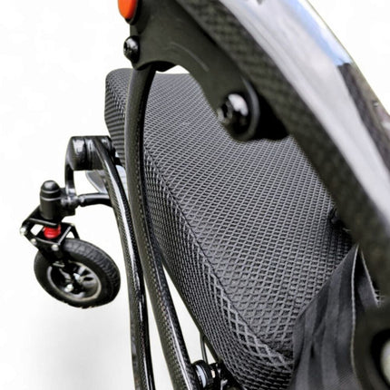 Ultra light Folding Electric Wheelchair With Joystick Control MK9005 Carbon Black