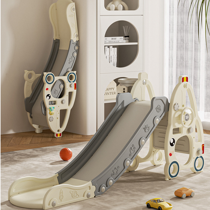 Kids Slide with Basket Ball