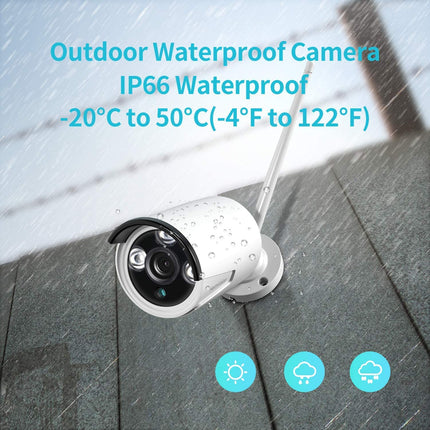 10.1 Inch Screen Wireless Security camera system CCTV NVR surveillance Installation service available