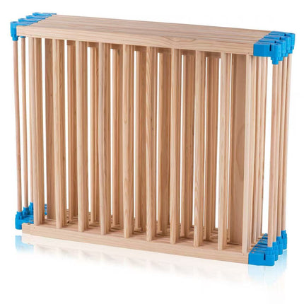 WOODEN BABY PLAYPEN 8PC