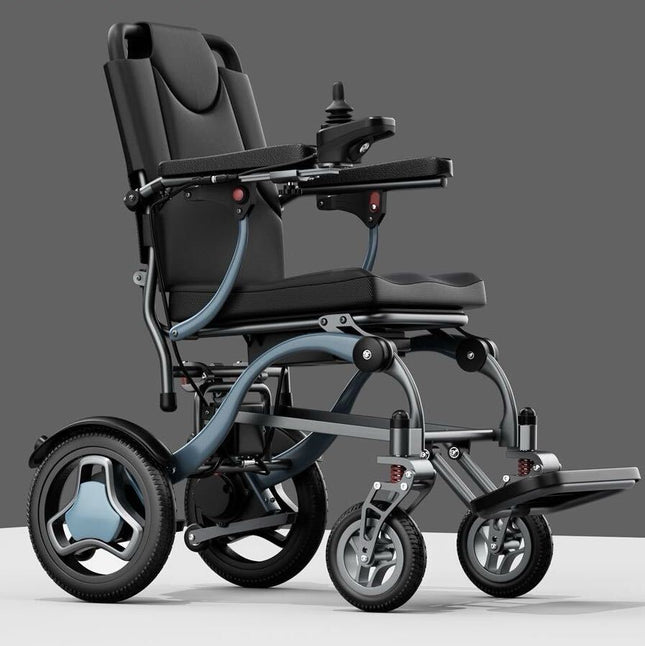 Ultra Light Folding Electric Wheelchair MK9005 Grey