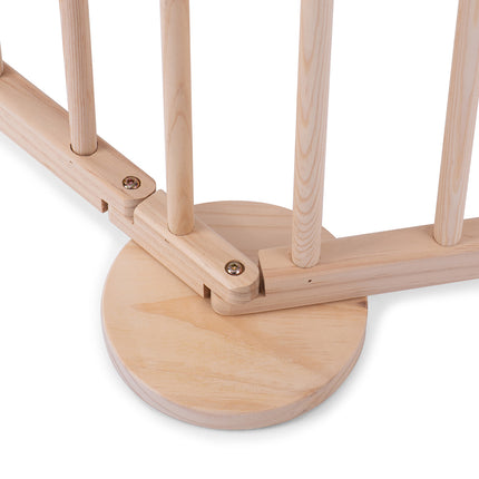 8PC WOODEN BABY PLAYPEN
