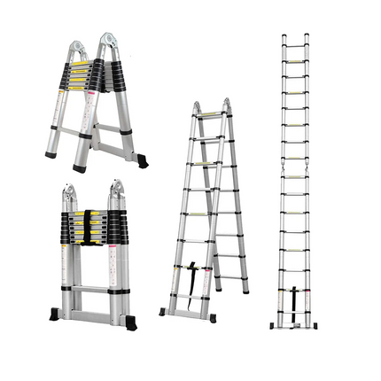 Ladder Telescopic Aluminum Extension 5m