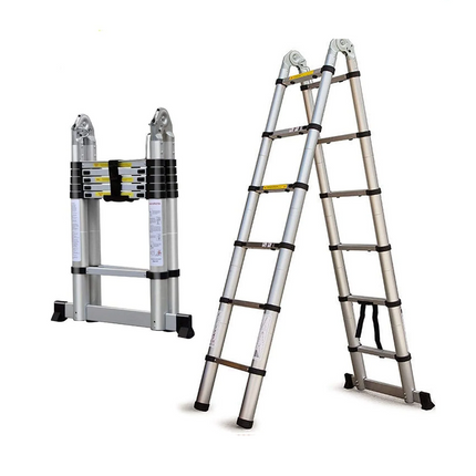 Ladder Telescopic Aluminum Extension 5m