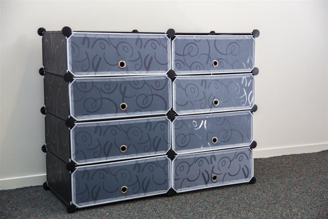 Organiser storage wardrobe shelving cabinet Y19