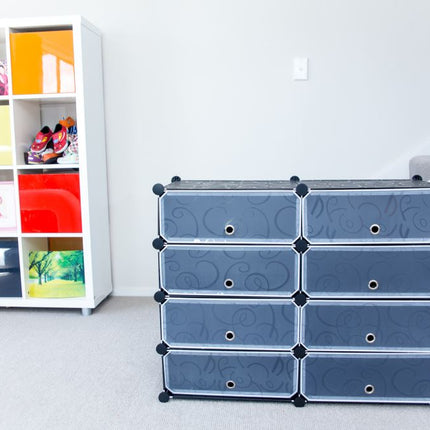Organiser storage wardrobe shelving cabinet Y19