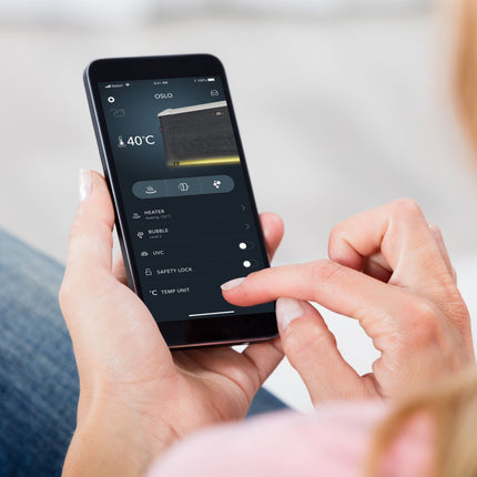 M Spa Oslo Plus Air Jet massage, filtration system, APP