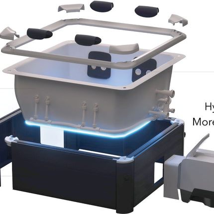 M Spa Oslo Plus Air Jet massage, filtration system, APP