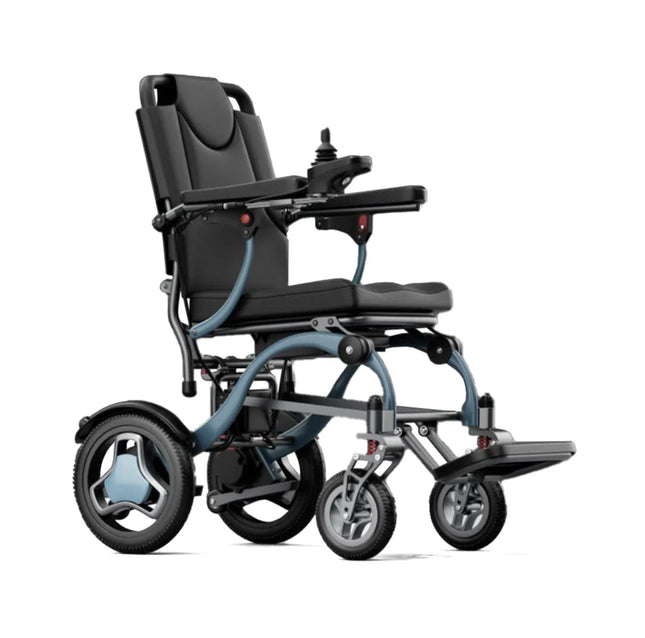 Ultra Light Folding Electric Wheelchair MK9005 Grey