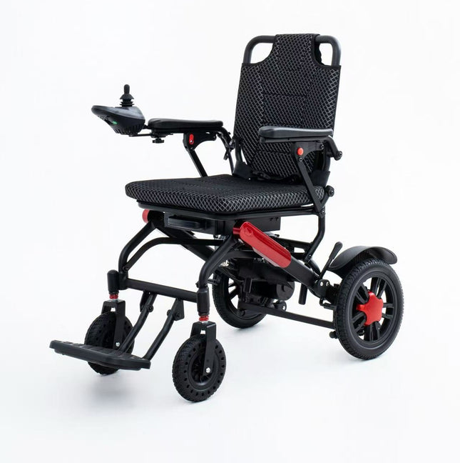 Ultra light Folding Electric Wheelchair With Joystick Control MK9006