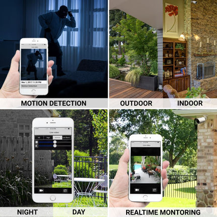 10.1 Inch Screen Wireless Security camera system CCTV NVR surveillance Installation service available