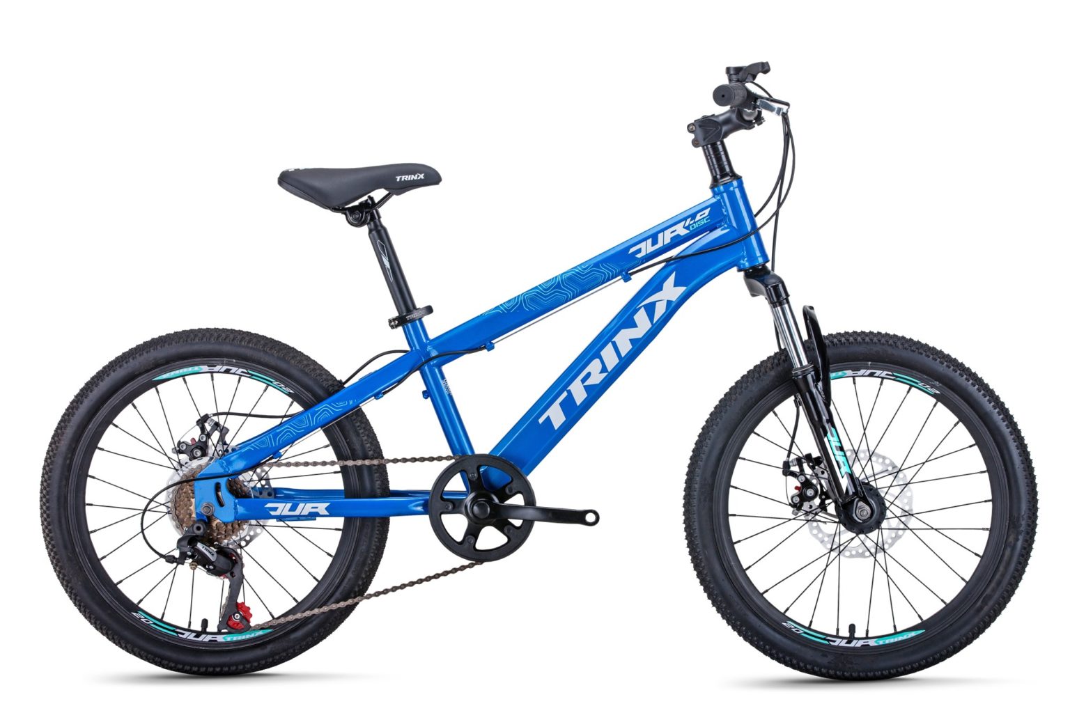 trinx blue bike